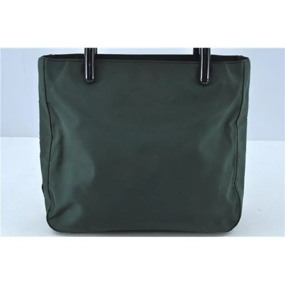 Auth Prada Nylon Tessuto Plastic Hand #74256P13B - Picture 14 of 15